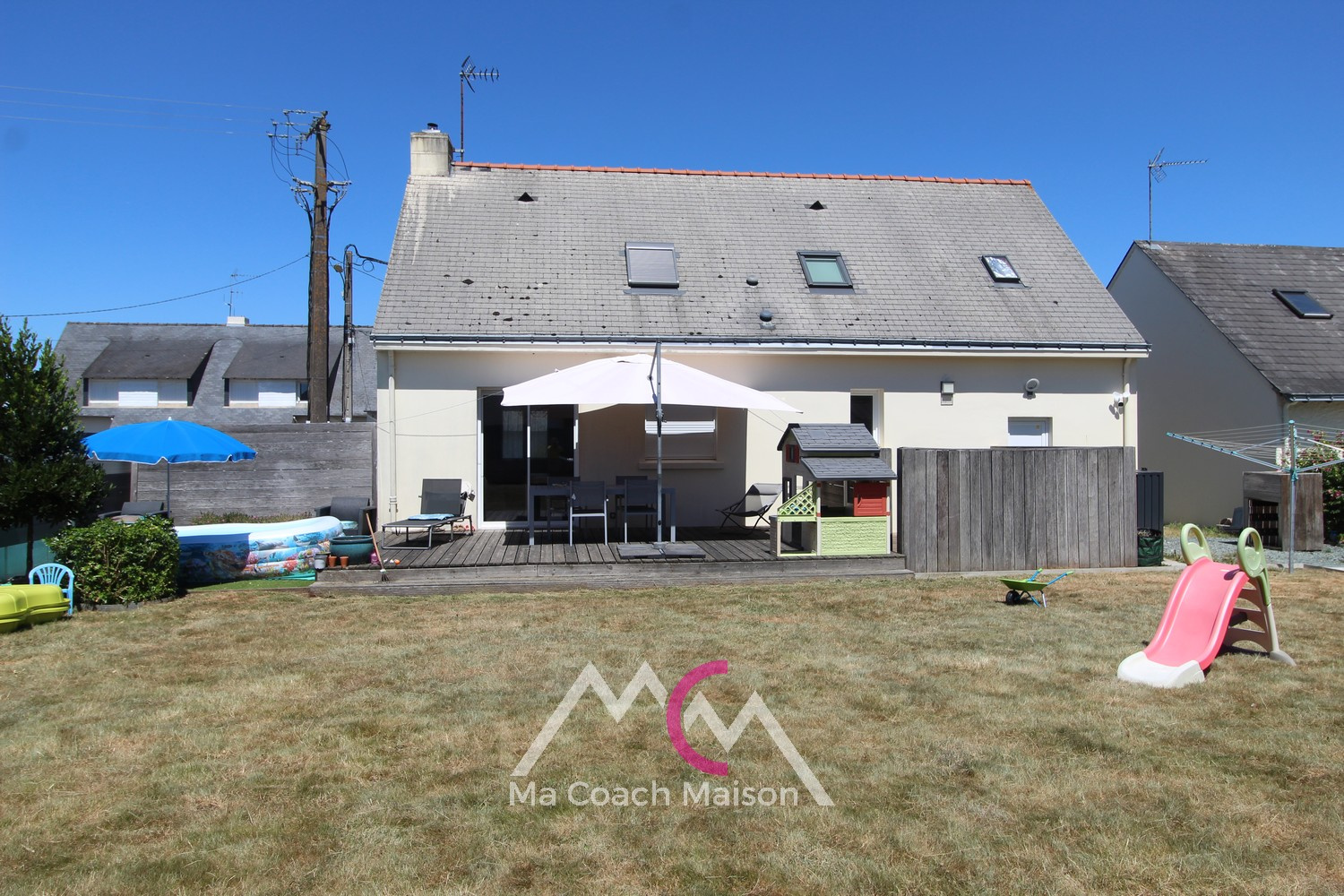 BOUVRON centre-bourg, Maison d'environ 84m2 avec vie de plai